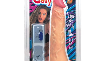 Letapasztható vibrátor, valósághű bőrszínű Cally
