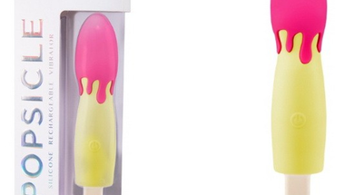 Popsicle szilikon újratölthető jégkrém vibrátor
