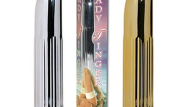 Lady Finger vibrátor 13 cm (arany)