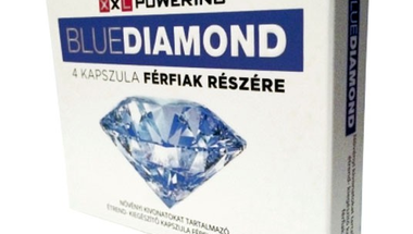 Potencianövelő kapszula Blue Diamond, férfiaknak 4 db