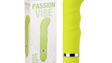 G-pontos vibrátor, Passion Vibe 10 cm, puha bársonyos