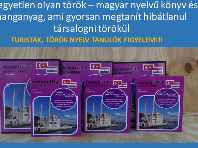 Török nyelvkönyv turistáknak!