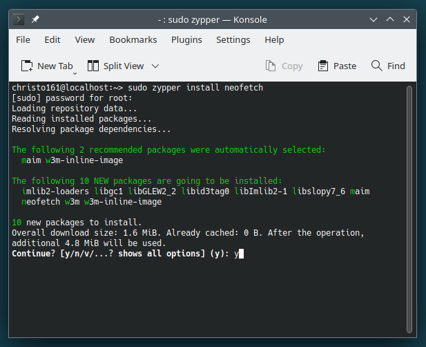 zypper_install_neofetch.png