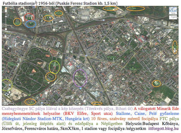 budapest térkép stadionok Filmek, stadionok, történelem, térkép!   IttForgott budapest térkép stadionok