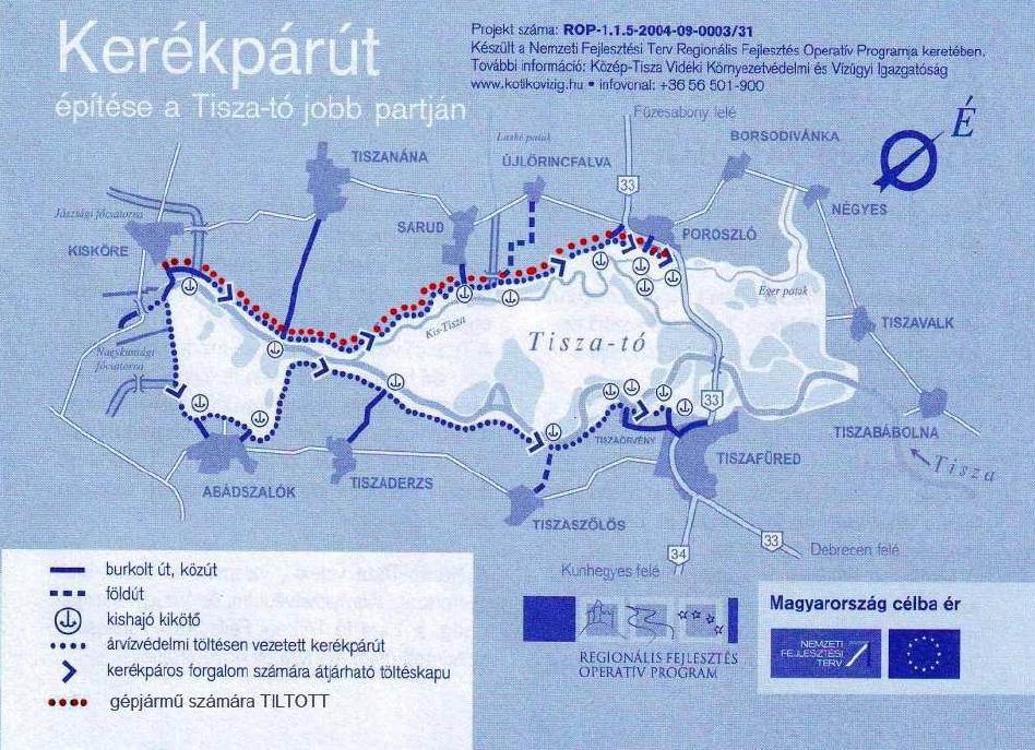 kerékpáros térkép tisza tó 10 fontos dolog, amit tudnod kell a Tisza tó körbe bringázásához 