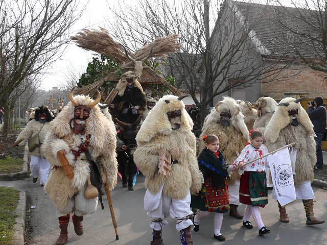 Busó felvonulás (fotó: Tourinform Mohács)