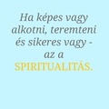 A valódi spiritualitás