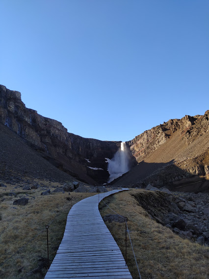 még egy kis vízesés - ezúttal Hengifoss