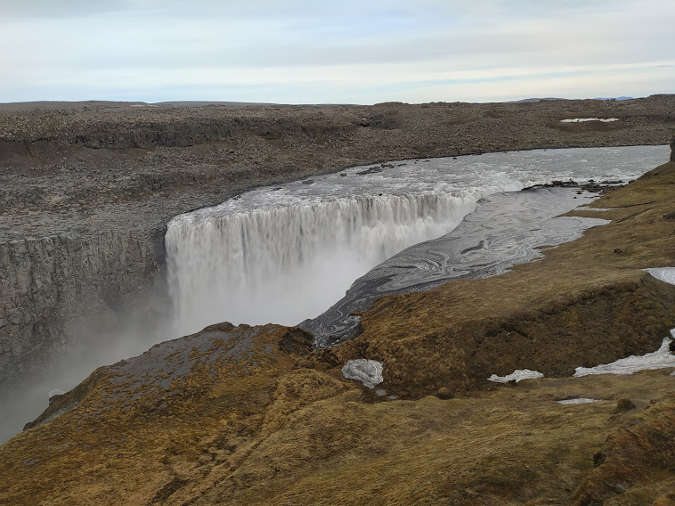 Dettifoss, a második legnagyobb erejű vízesés Európában