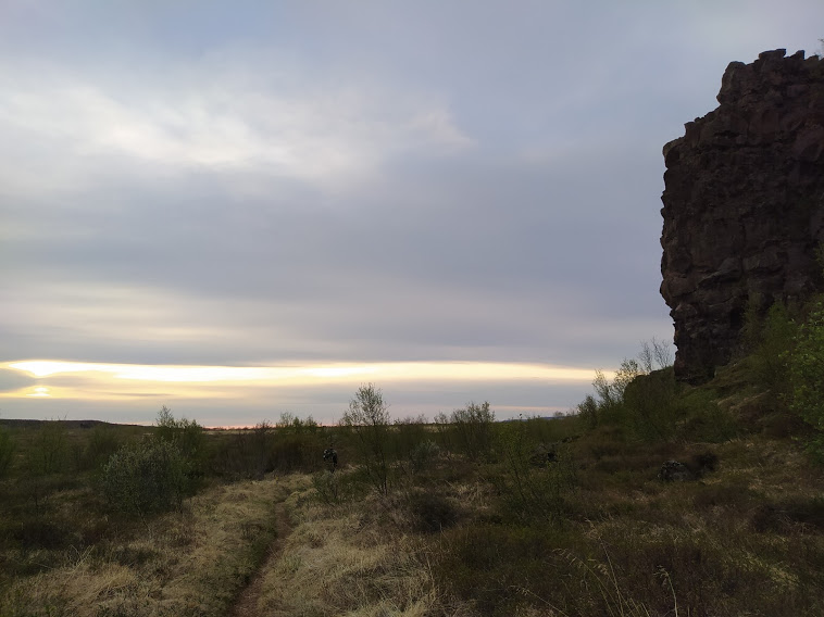 ez pedig a gyönyörű Asbyrgi canyon