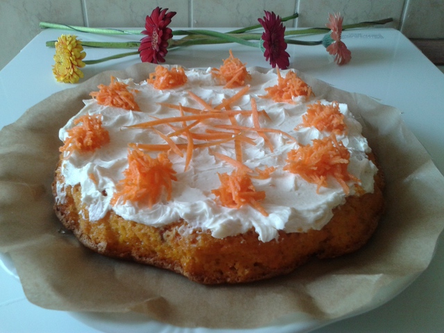 Mascarponés répa torta