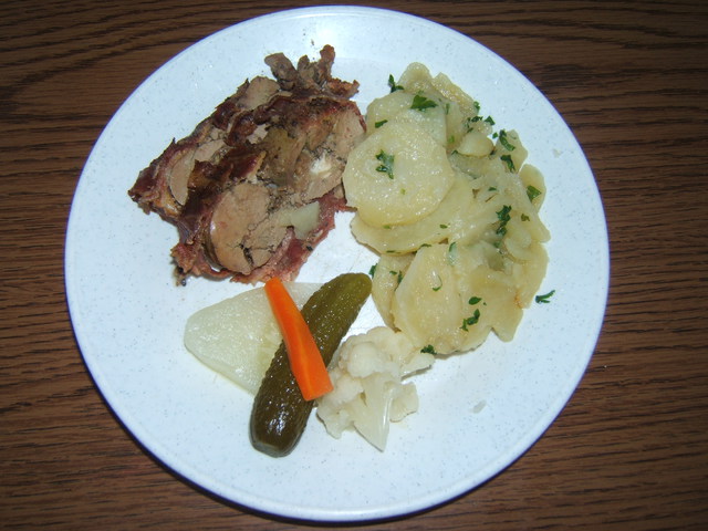 Baconbe tekert csirkemáj