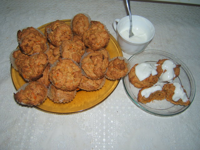Rusztikus sütőtökös muffin