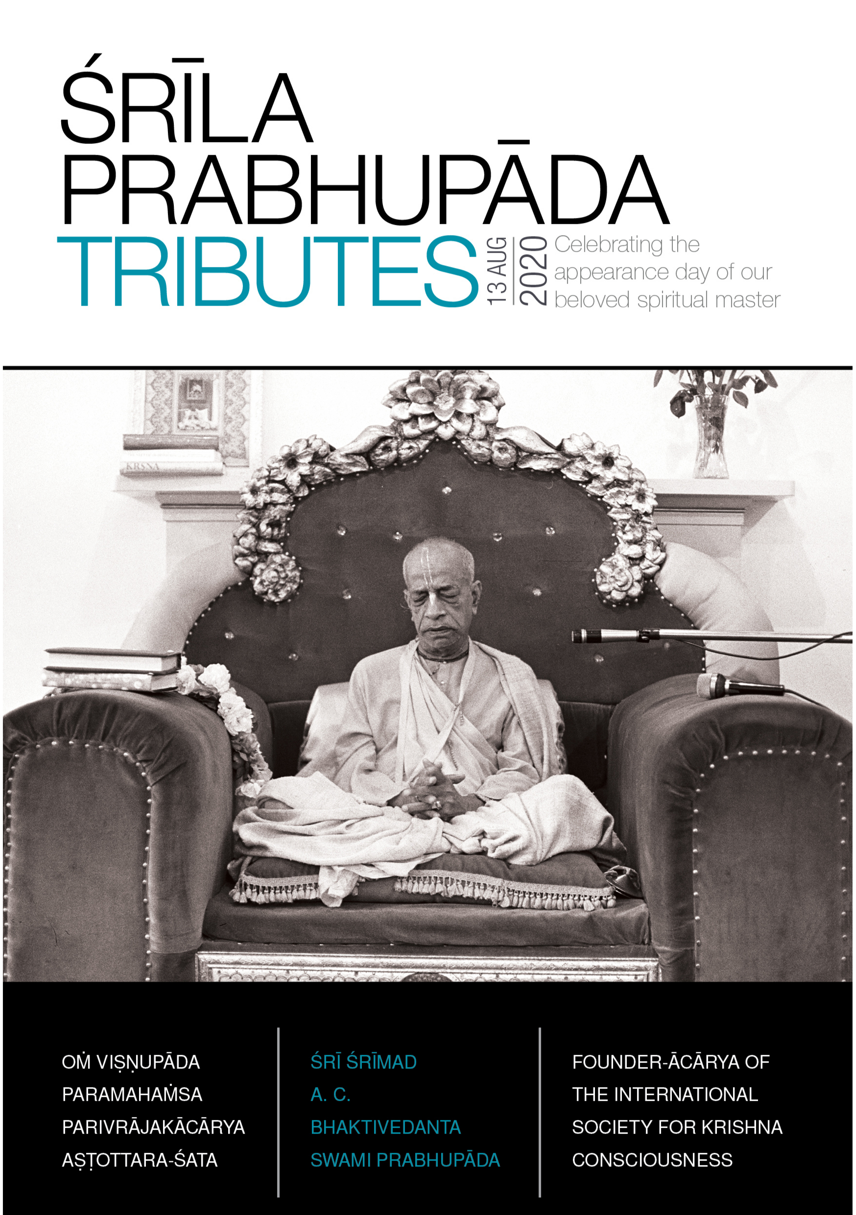 Srila Prabhupada Vyasa-puja könyv 2020