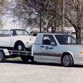 Matchbox Saab Solstad car transporter építés
