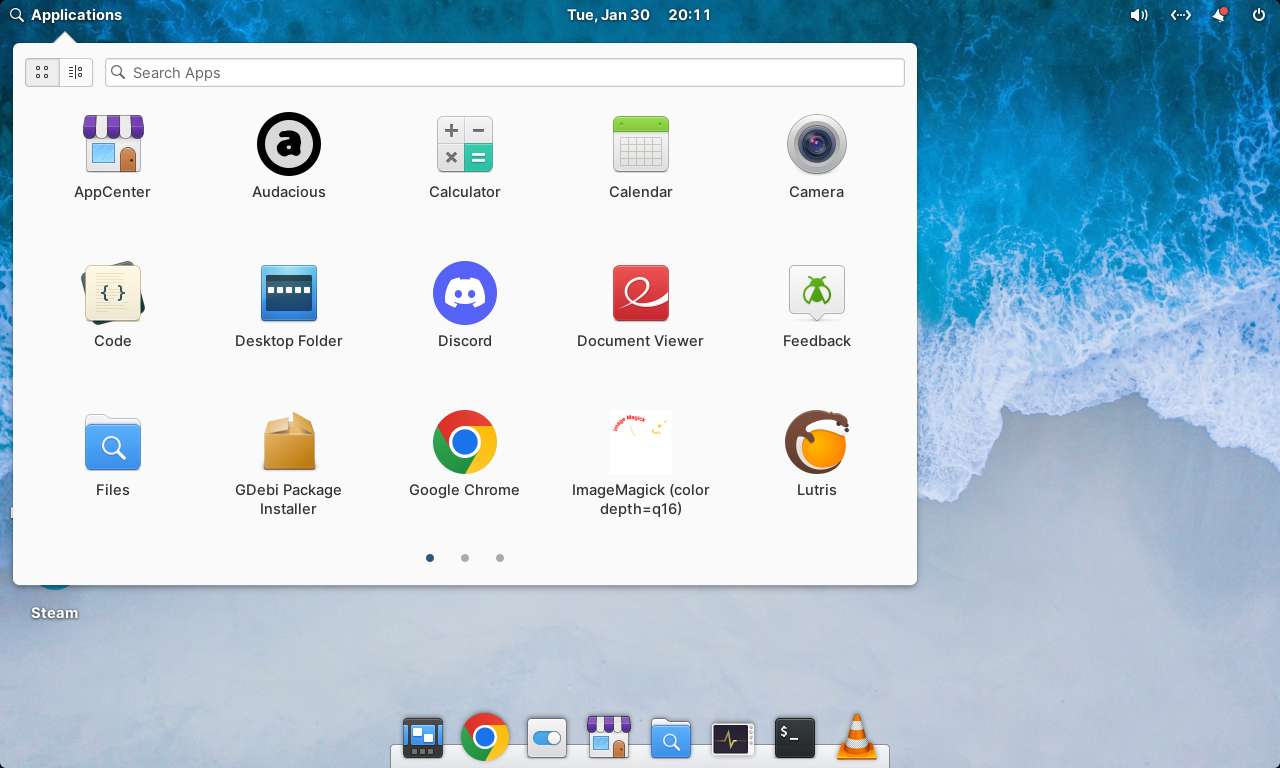 elementaryos71_2_start_menu.png