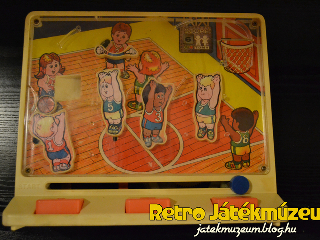 Mechanikus TOMY kosárlabda játék