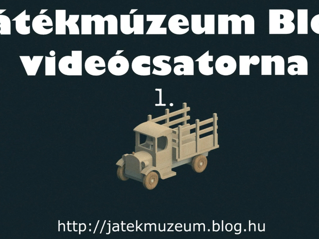 Játékmúzeum TV 1.rész