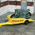 Matchbox Honda Motorcycle and Trailer