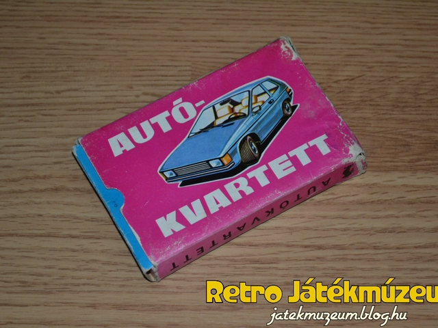 Autókvartett 1977 (Kék)
