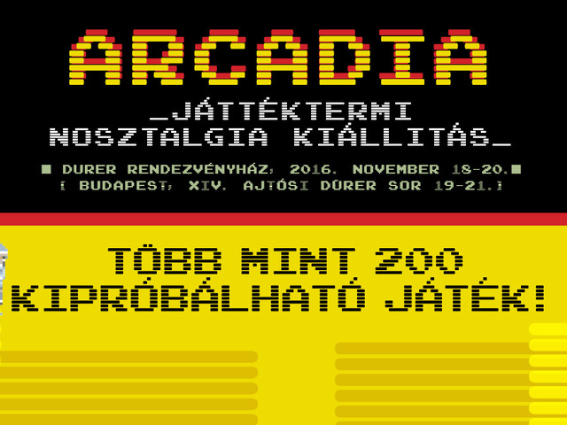 Egy hétvégére visszatér a játéktermek aranykora