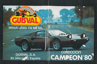 Guisval Campeón Pocket Catalog 1980