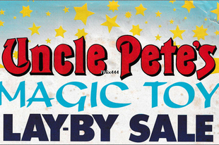 Uncle Pete's Magic Toy Lay-by Sale 1993