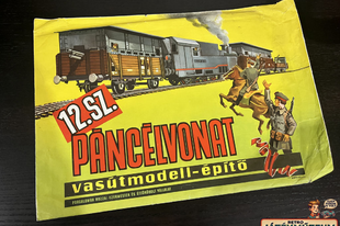 Páncélvonat papírból