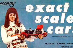 Sinclair Exact Scale Cars 1971 katalógus