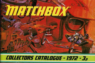 Matchbox katalógus 1972