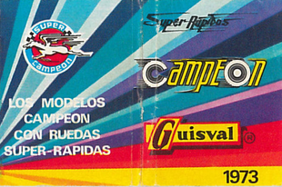 Guisval Campeón Pocket Catalog 1973