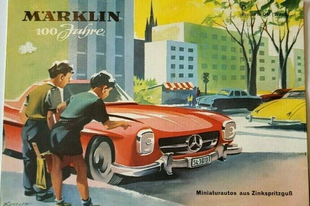 Märklin 100 Jahre Miniaturautos 1959 katalógus