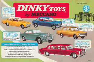 Dinky Toys katalógus 1965