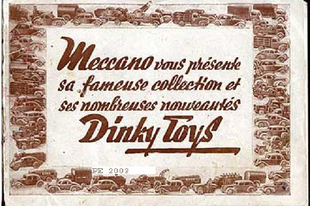 1939-es és 1949-es Dinky Toys katalógus
