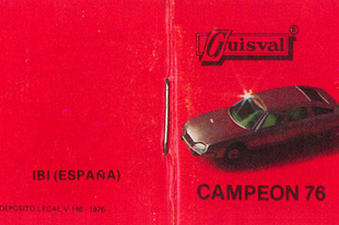 Guisval Campeón Pocket Catalog 1976