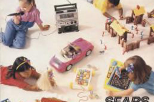 1992-es Sears karácsonyi játékkatalógus