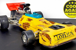 1970 Tonka Formula One Racing Car felújítás