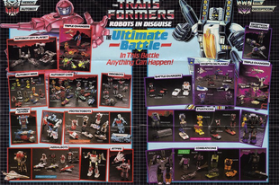 1986 Transformers The Ultimate Battle katalógus