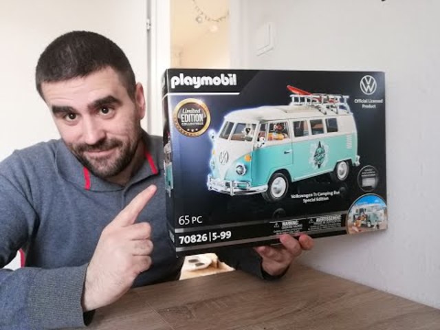 Heti videó: 70826 Playmobil Volkswagen T1 Camping Bus - Special Edition