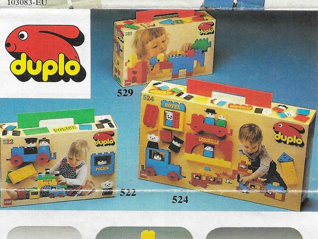 Lego insert 1979-ből