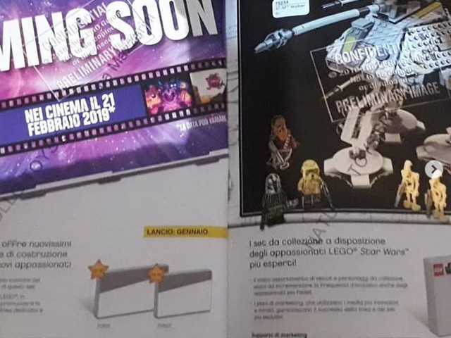 Újabb fotók a 2019 eleji Lego Star Wars készletekről