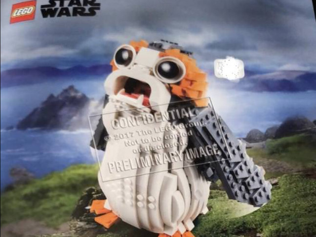 Rövidhír - Az első lesipuskás kép a Lego Star Wars építhető Porg készletről