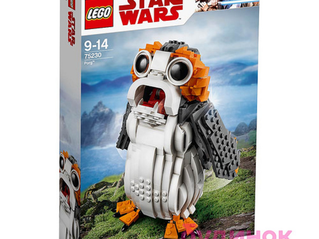 Az első rendes képek a LEGO Star Wars Porg (75230) készletről