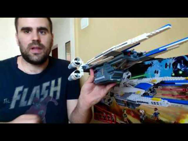 07# Lego Star Wars U-Wing fighter bemutató, elemzés