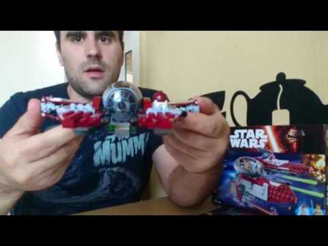 08#Lego Star Wars Obi-Wan's Jedi interceptor bemutató, elemzés