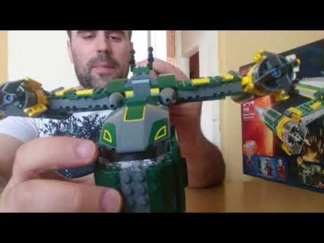 12# Lego Star Wars Bounty Hunter Assault Gunship bemutató, elemzés