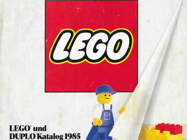 1985-ös német Lego katalógus