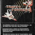 Európai Transformers insert 1985-ből