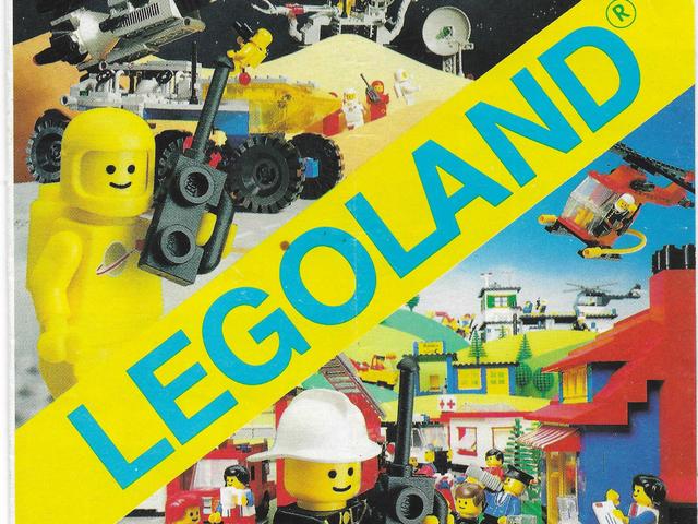 Kihajtogatható Lego insert 1982-ből