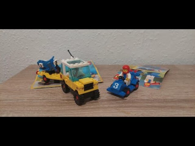 35# Lego Town - 6605 Road Racer & 6677 Motocross Racing